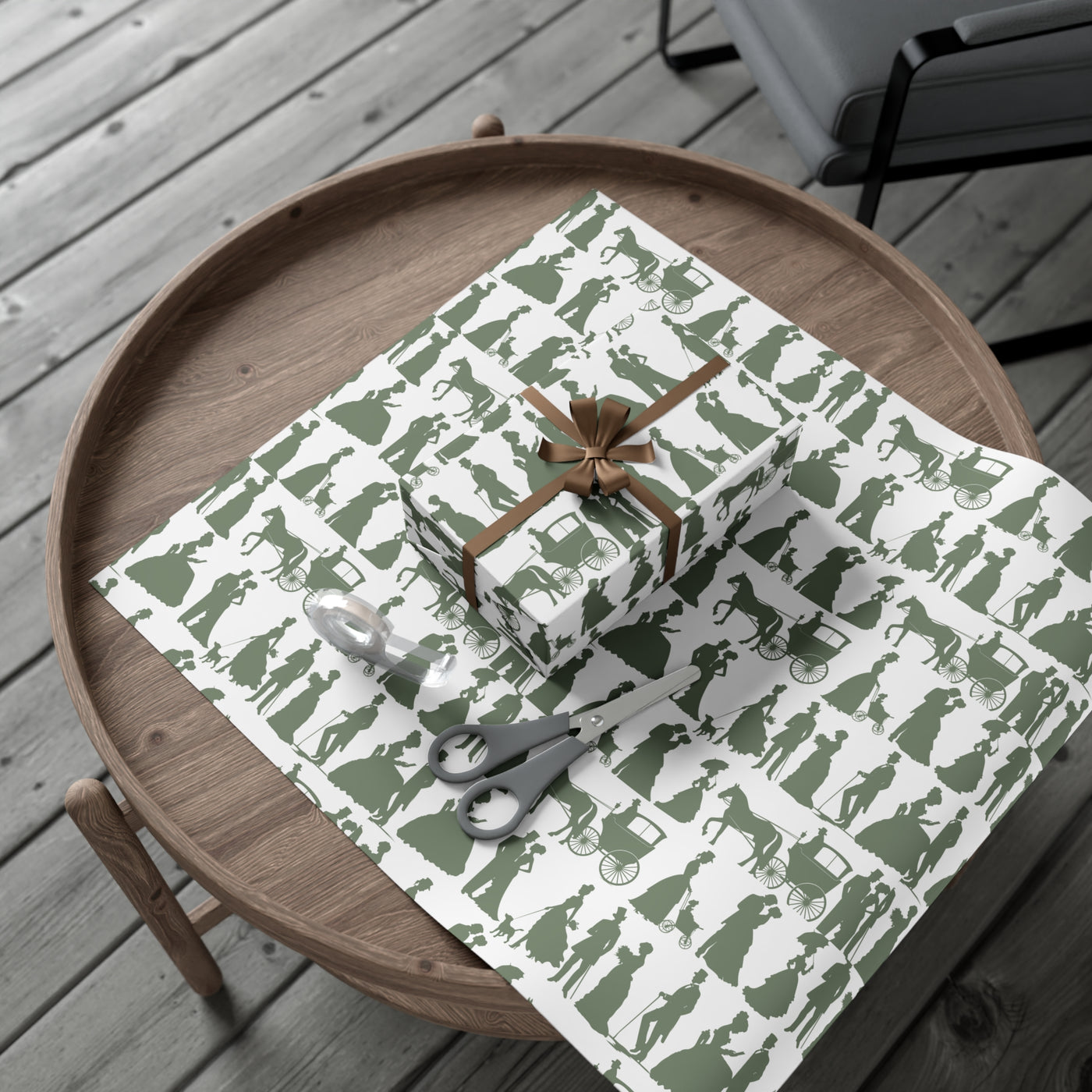 Wrapping Paper: Giddy Up | Victorian Inspired Design