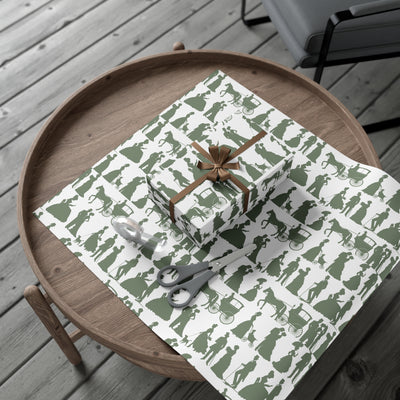 Wrapping Paper: Giddy Up | Victorian Inspired Design