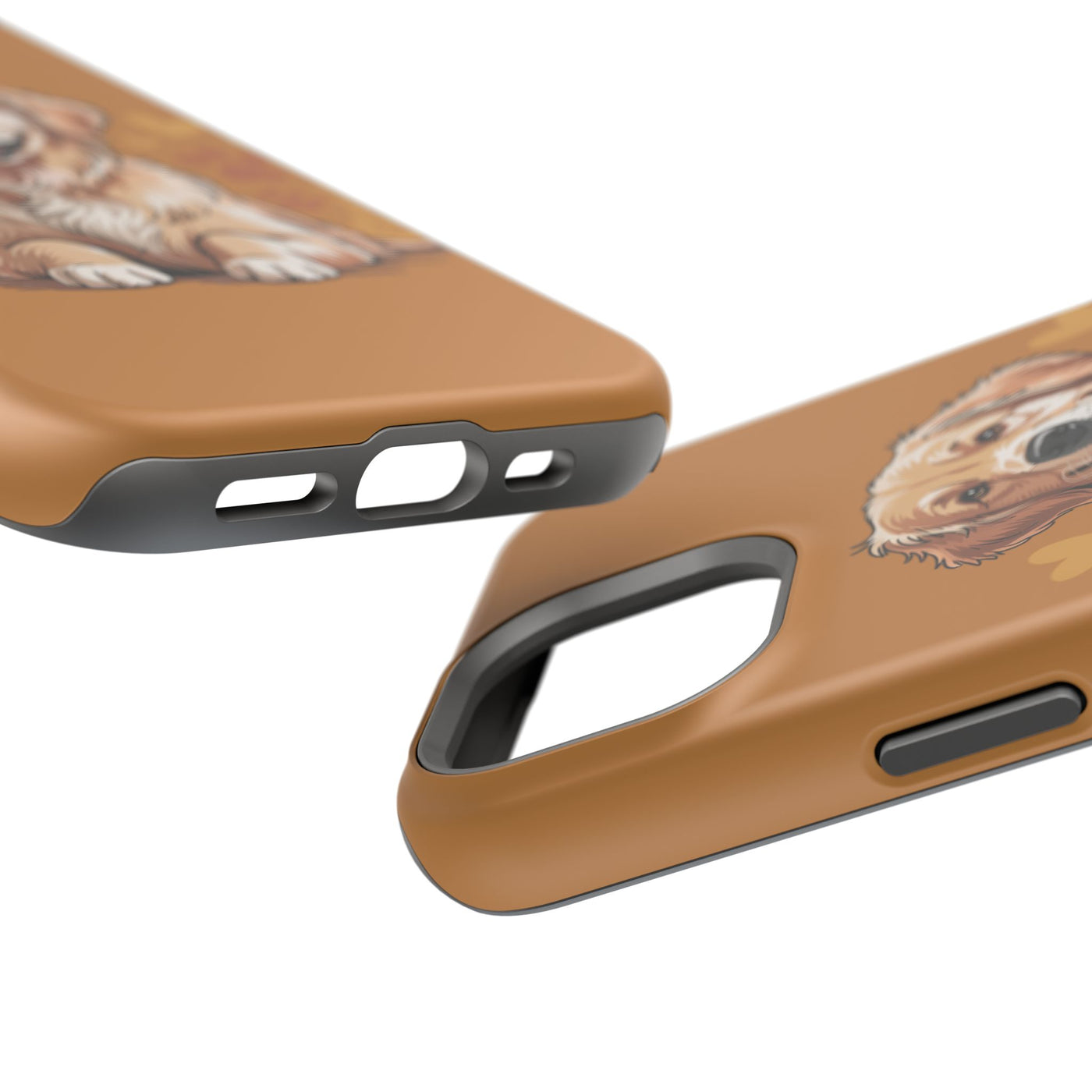 Dog Lover Magnetic Phone Case, Cute Pet Cases for iPhone, Dog-themed Phone Covers, Golden Retriever Case, Gifts for Dog Owners