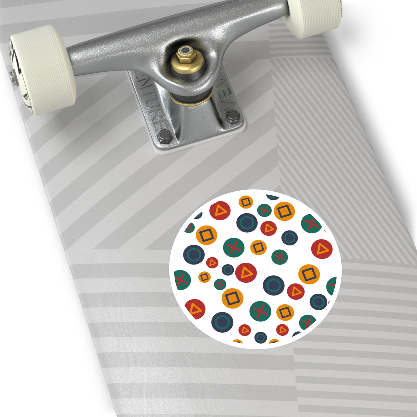 Stickers: Gamer Button Design | Round Style