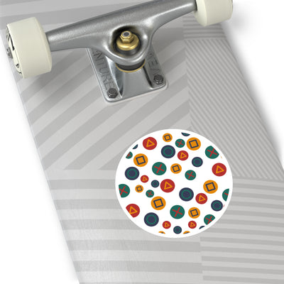 Stickers: Gamer Button Design | Round Style