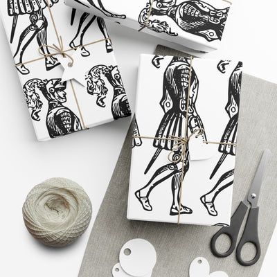 Wrapping Paper: Knight in Shining Honor | Vintage Inspired