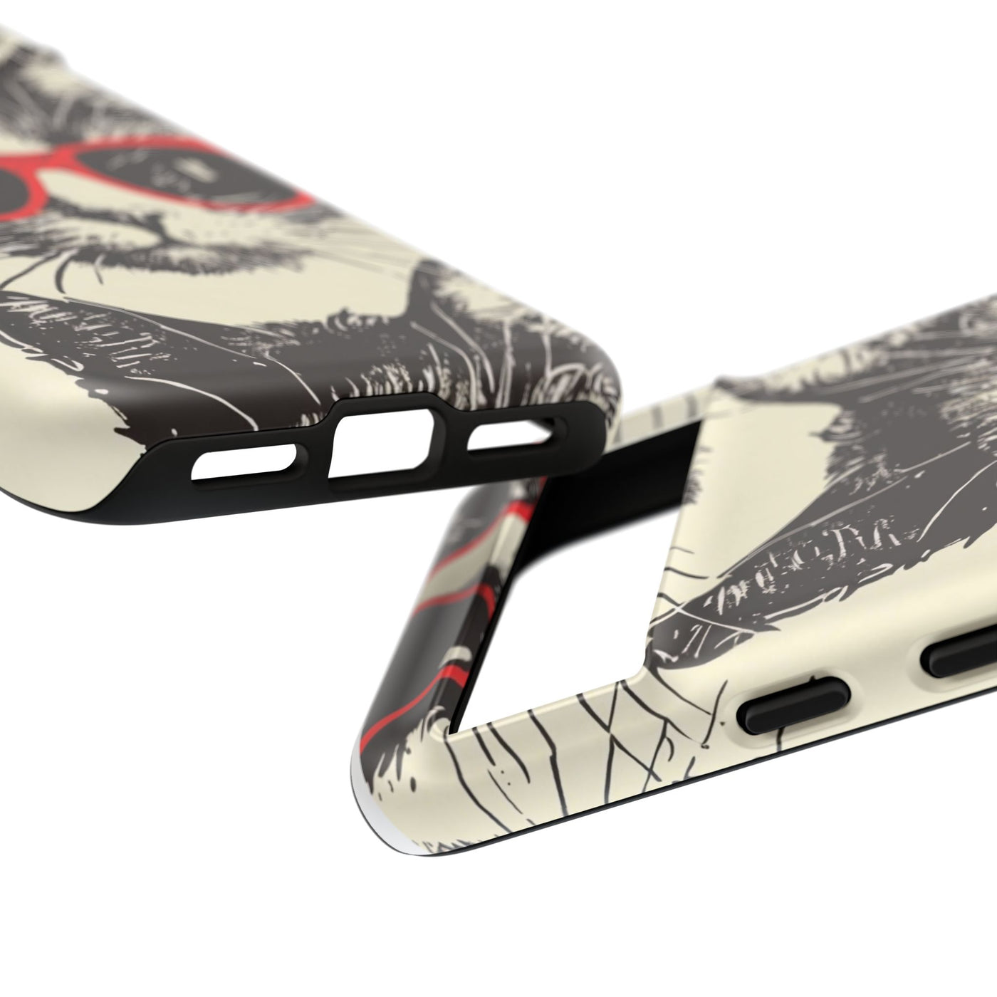Phone Case: Sassy Cat Phone Case, Cute Cat Lovers Gift, Pet Lover Accessory, Fun Cat Phone Cover, Stylish Gadget Protection