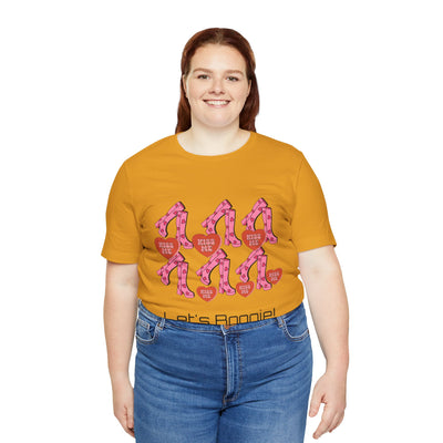 T-Shirt: Let's Boogie! | Jersey Fabric