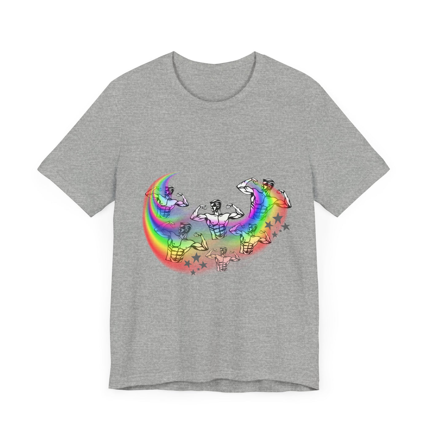 T-Shirt: Flex the Rainbow | Pride & Muscles