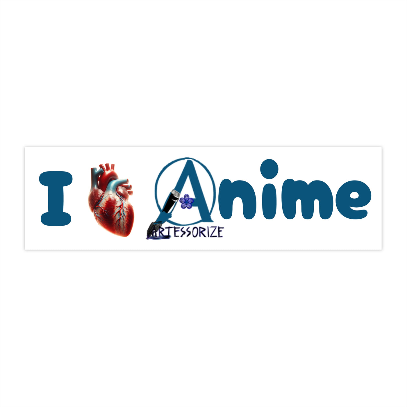 Bumper Stickers: Heartfelt Anime Love