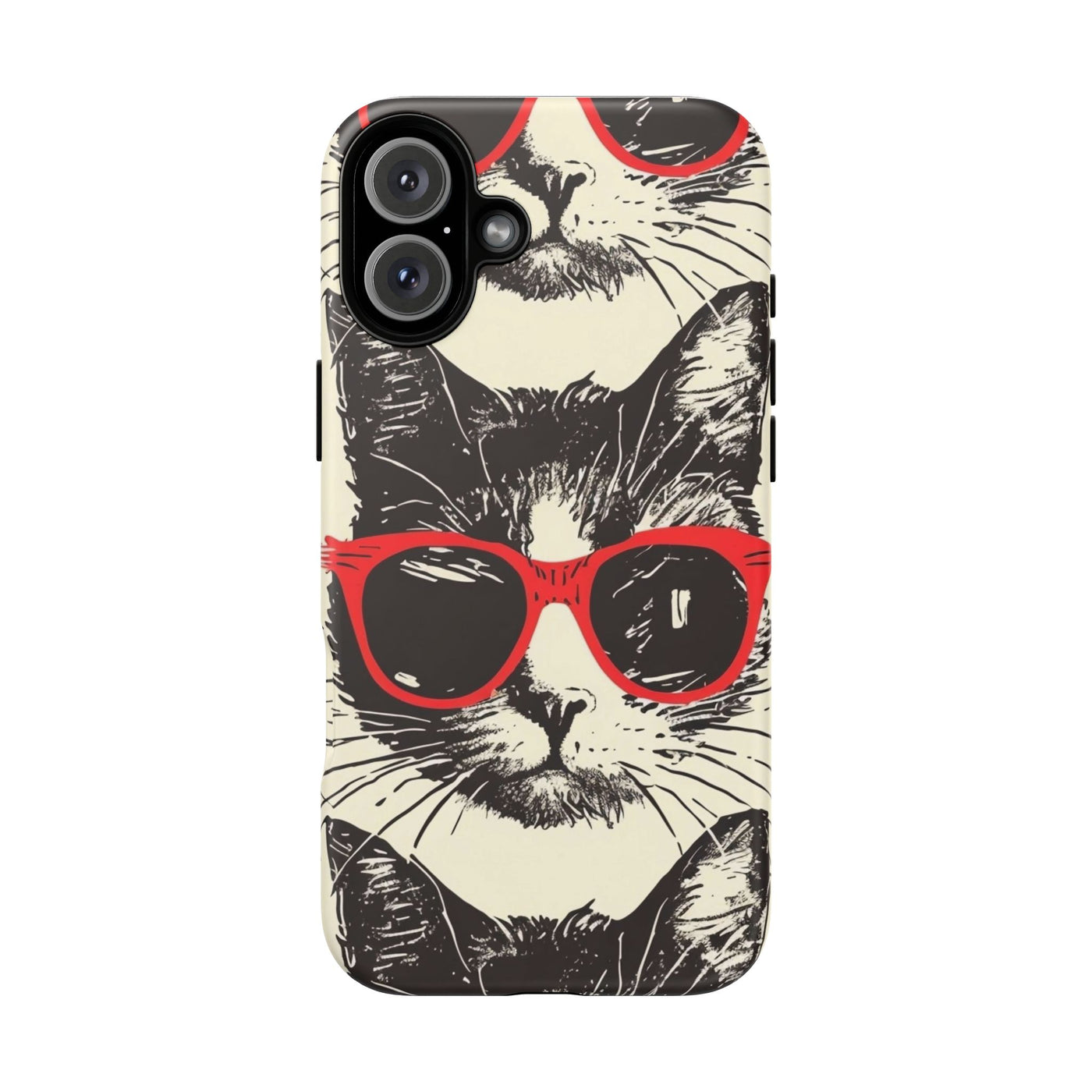 Phone Case: Sassy Cat Phone Case, Cute Cat Lovers Gift, Pet Lover Accessory, Fun Cat Phone Cover, Stylish Gadget Protection
