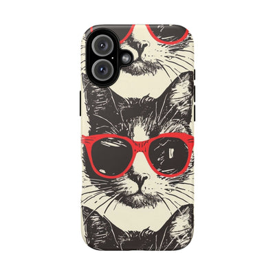 Phone Case: Sassy Cat Phone Case, Cute Cat Lovers Gift, Pet Lover Accessory, Fun Cat Phone Cover, Stylish Gadget Protection