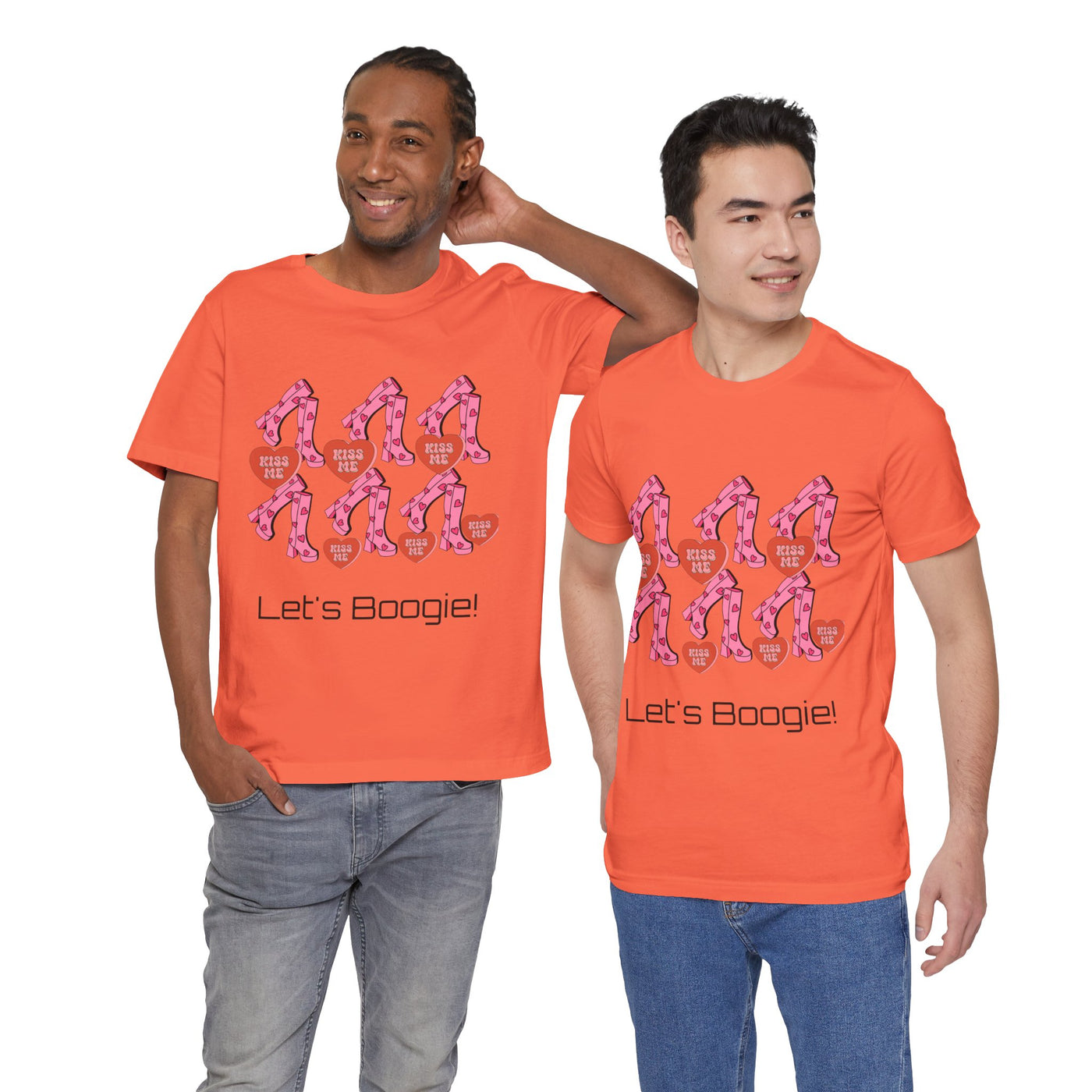 T-Shirt: Let's Boogie! | Jersey Fabric