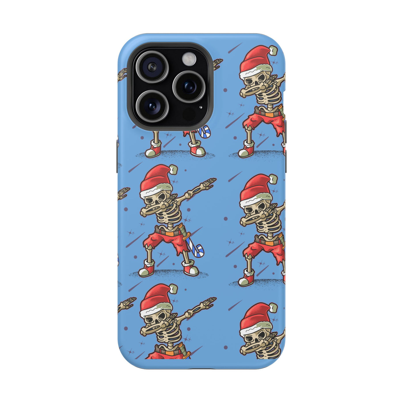 Santa Skelly Celly Phone Case | Durable & MagSafe Compatible