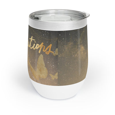 Wine Tumbler: New Year Resolution Design