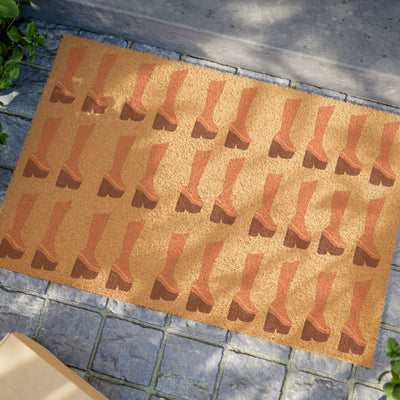 Doormat: Kick off Your Boots.