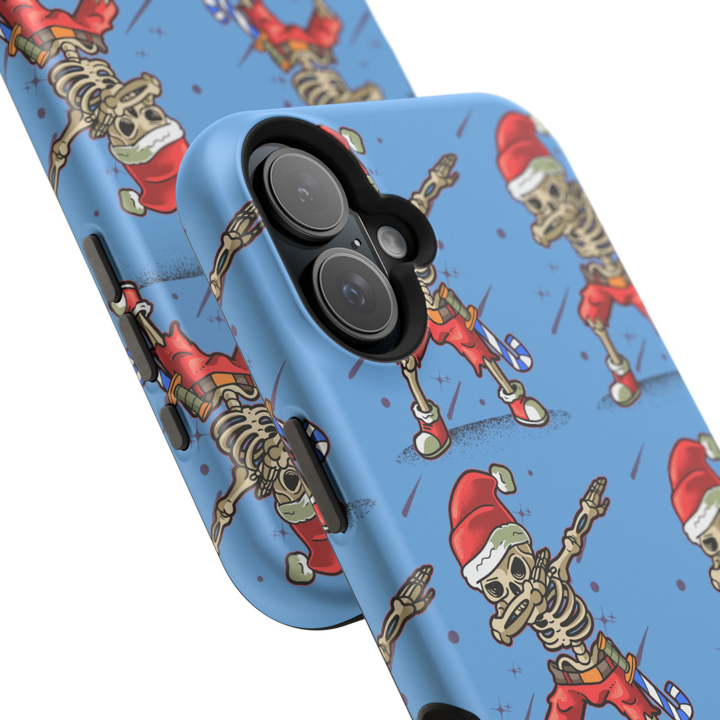 Santa Skelly Celly Phone Case | Durable & MagSafe Compatible