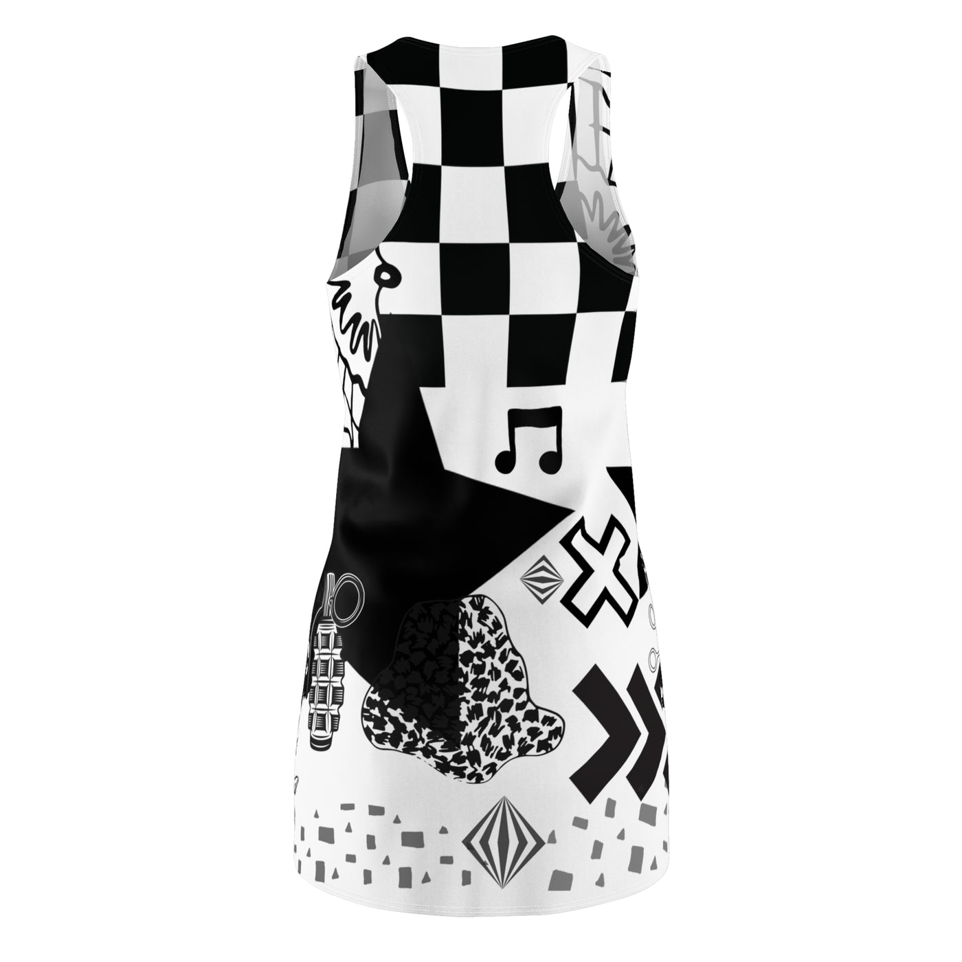 Dress: Calm Like A Bomb | Inky Funk Design | Racerback