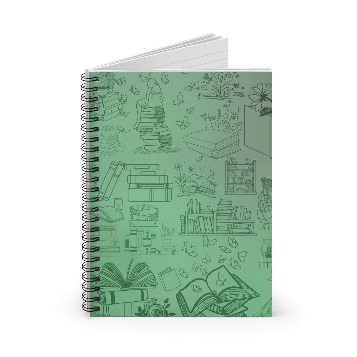 Notebook: For the Bookish | Green