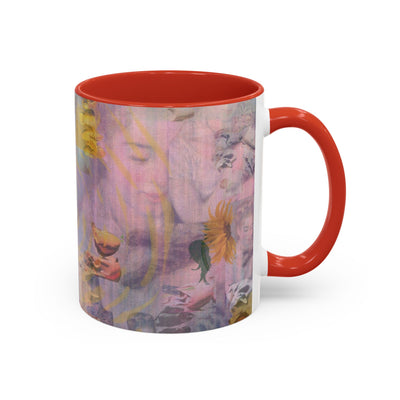 Mug: Fine Art Painterly mug | Blue and Yellow