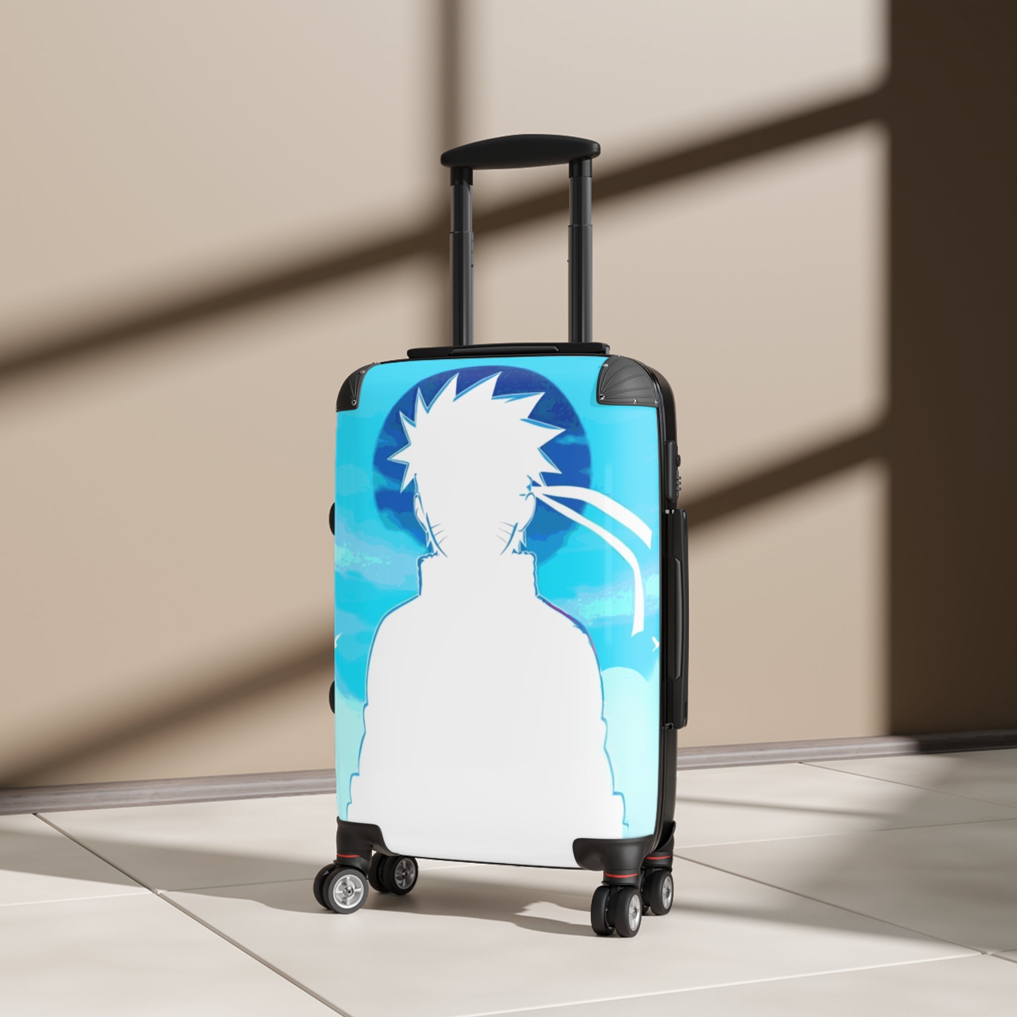 Suitcase: Anime-Inspired Suitcase, Travel Luggage, Stylish Travel Bag, Cosplay Accessories, Perfect for Holidays, Ideal for Anime Fans