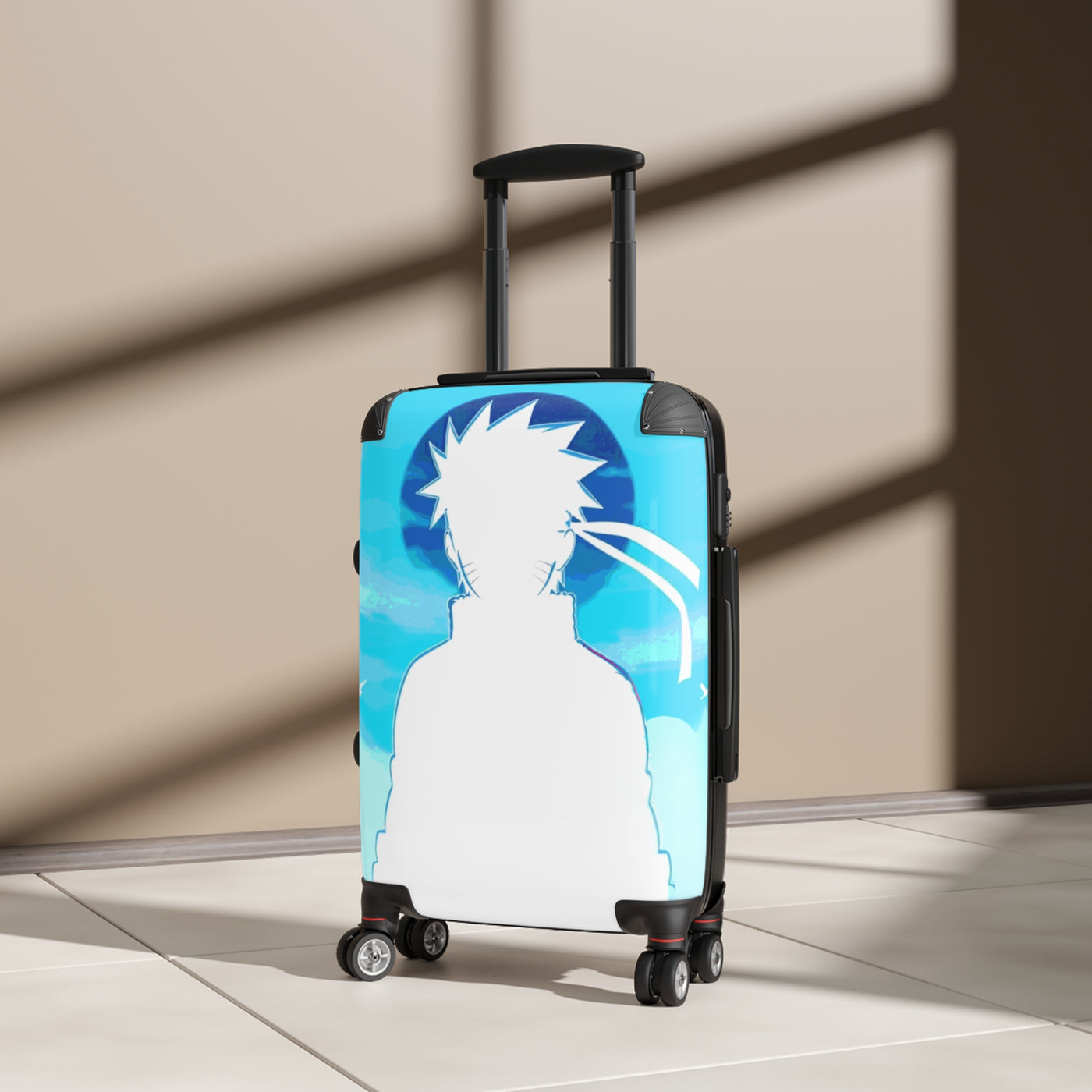 Suitcase: Anime-Inspired Suitcase, Travel Luggage, Stylish Travel Bag, Cosplay Accessories, Perfect for Holidays, Ideal for Anime Fans