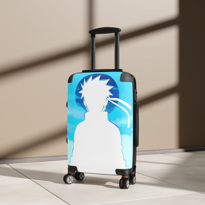 Suitcase: Anime-Inspired Suitcase, Travel Luggage, Stylish Travel Bag, Cosplay Accessories, Perfect for Holidays, Ideal for Anime Fans