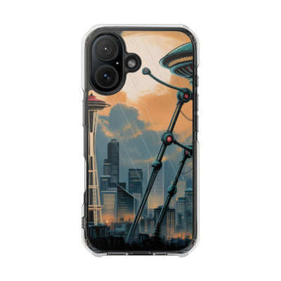 Phone Case: Futuristic Magnetic Phone Case | Unique Clear Impact Case, Modern Phone Accessories, Gift for Tech Lovers, Artistic Phone Cover, [...]