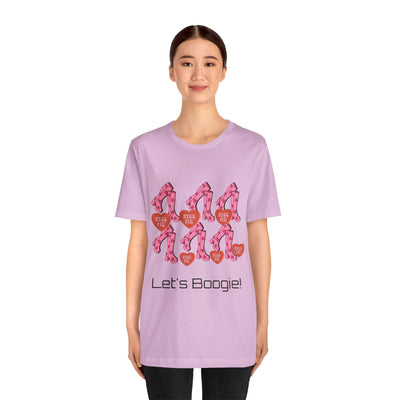 T-Shirt: Let's Boogie! | Jersey Fabric