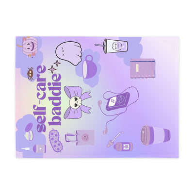 Blanket: Self-Care Baddie Plush Blanket