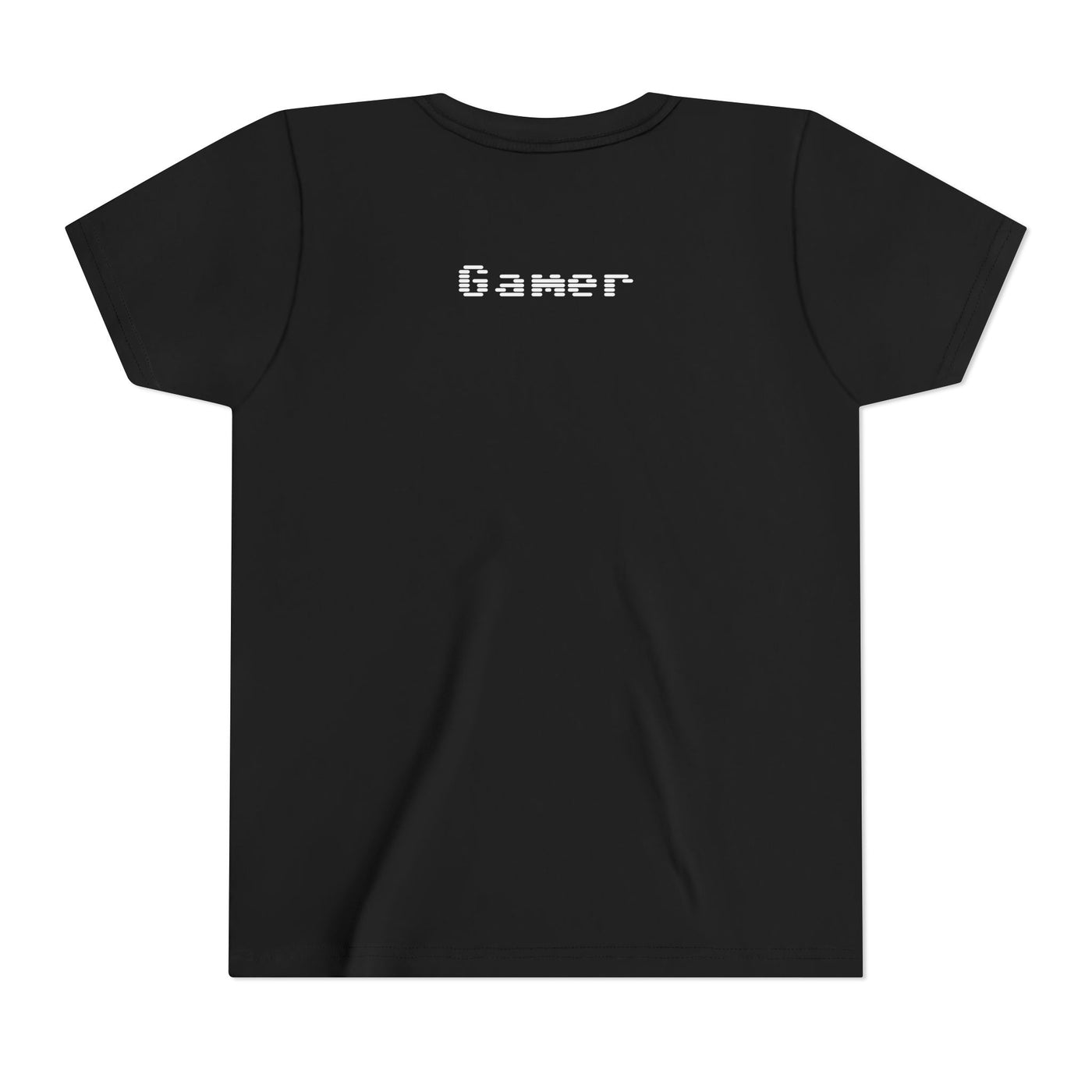T-Shirt: Youth Gaming Graphic Tee with Colorful Controller Design - Gamer / Game Over