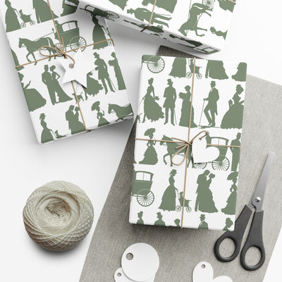 Wrapping Paper: Giddy Up | Victorian Inspired Design