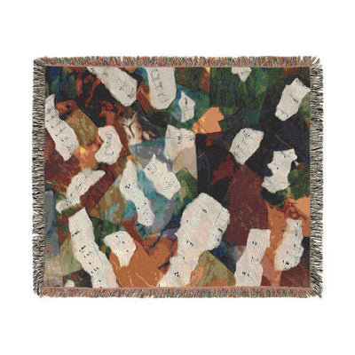 Blanket: Colors of Music Woven Blanket