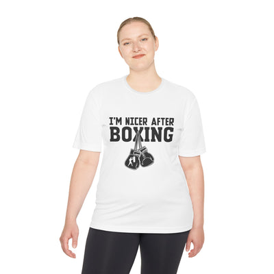 T-Shirt: Nicer After Boxing Moisture Wicking Competitor Tee