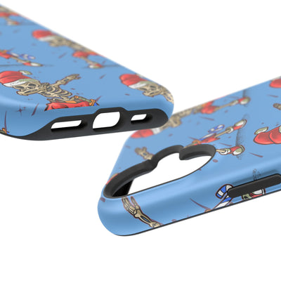 Santa Skelly Celly Phone Case | Durable & MagSafe Compatible