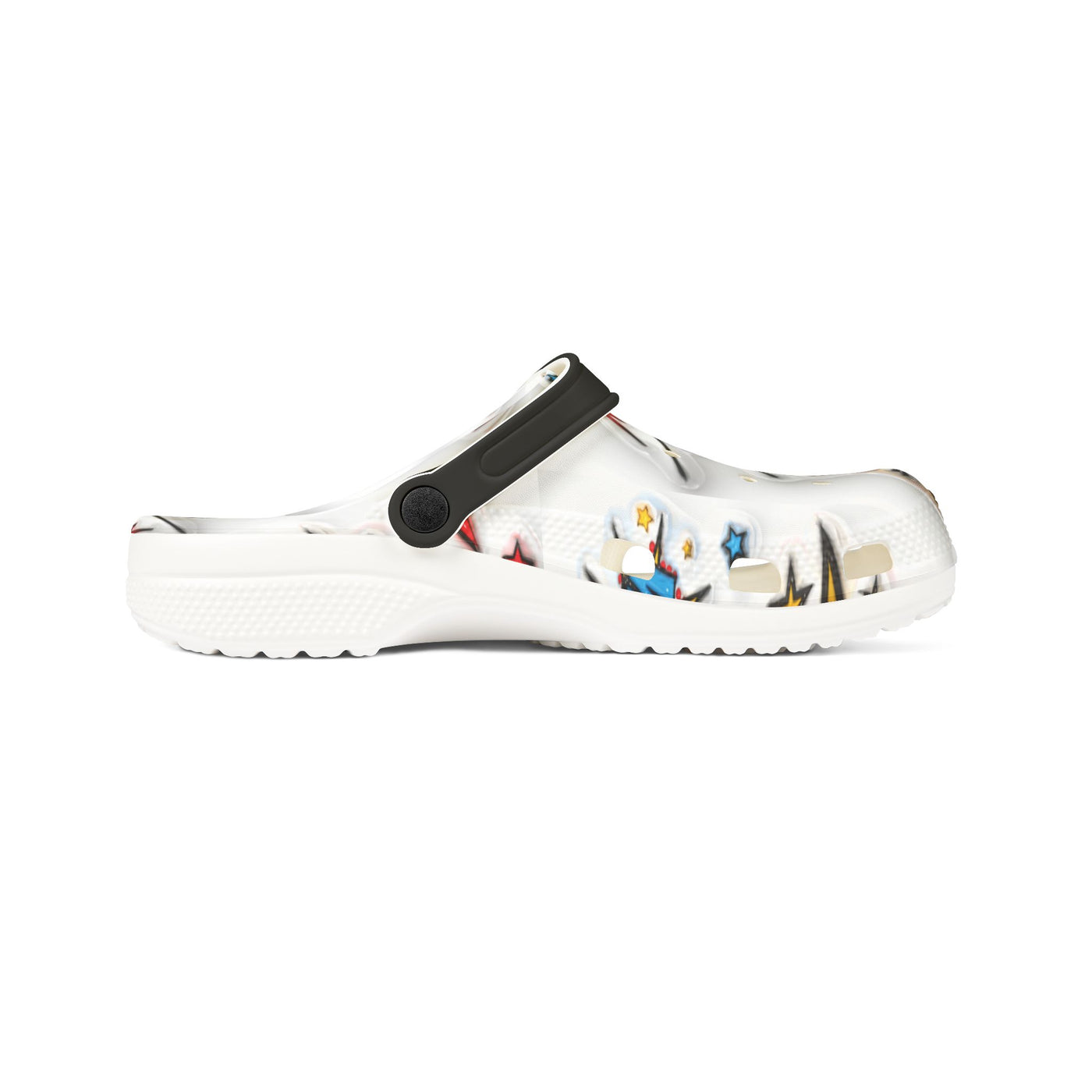 Shoes: Super Dad, Personalizable EVA Foam Shoes, Comfy Slippers