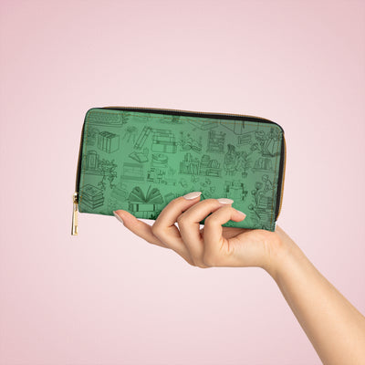Wallet: Lover of Literature Zipper Wallet