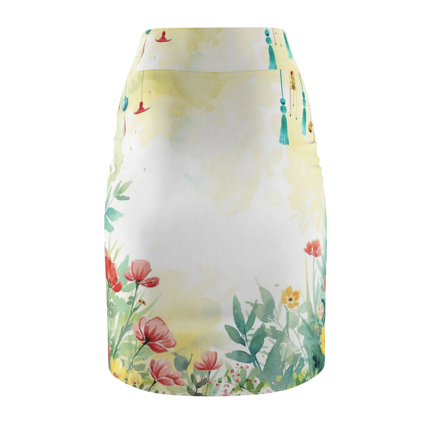 Skirt: Summer Garden Pencil Skirt