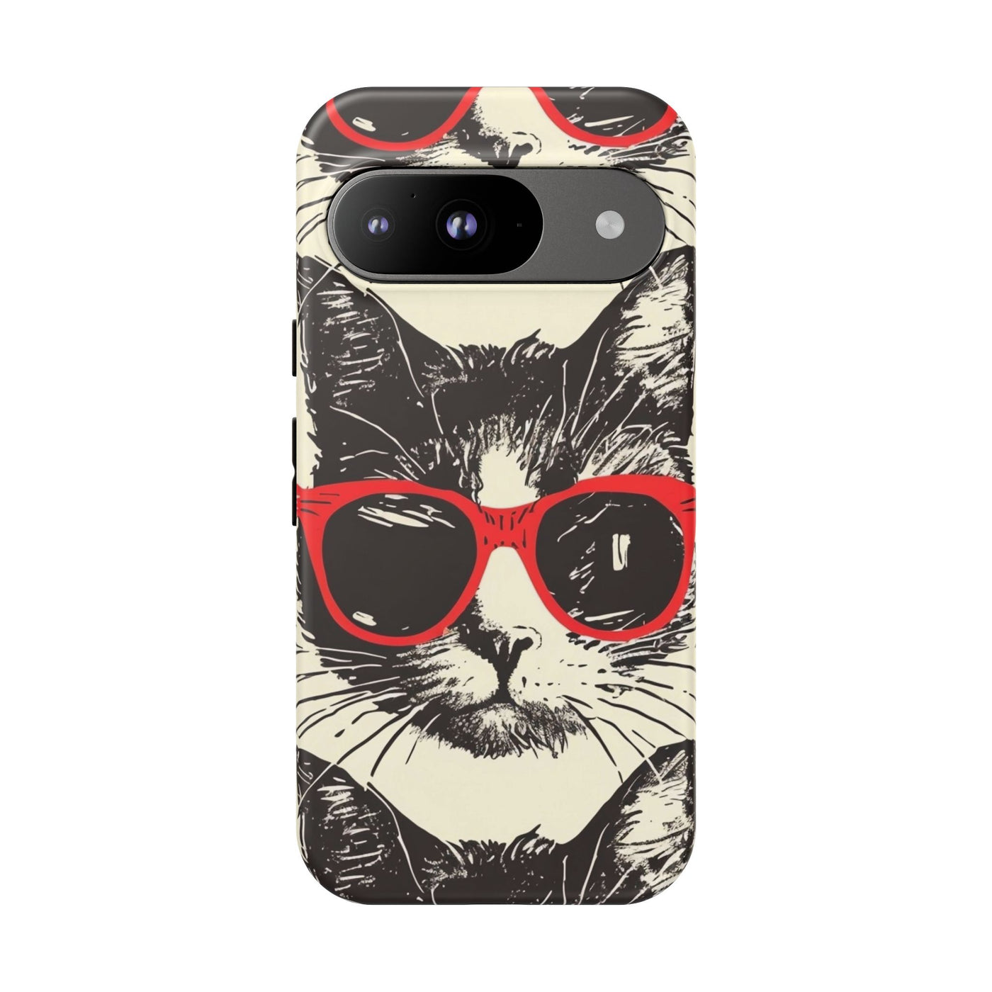 Phone Case: Sassy Cat Phone Case, Cute Cat Lovers Gift, Pet Lover Accessory, Fun Cat Phone Cover, Stylish Gadget Protection