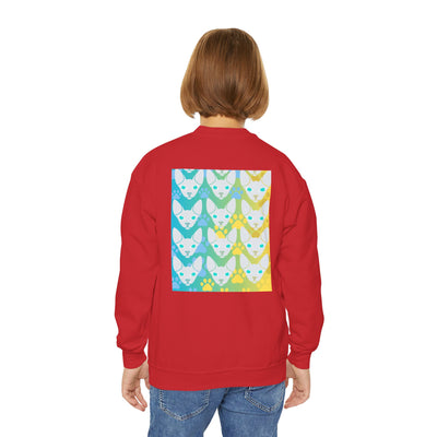 Sweatshirt: Hairless Kitty Design Crewneck