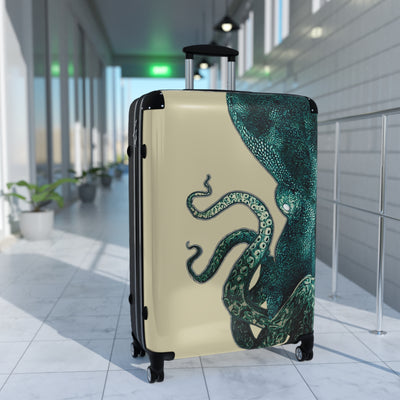 Suitcase: Kraken Ocean-Inspired Suitcase for Travelers