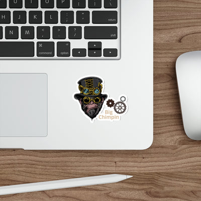 Stickers: Big Chimpin | Steampunk Design