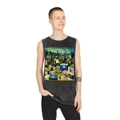 Vintage Zombie Apocalypse Supply Run Tank Top
