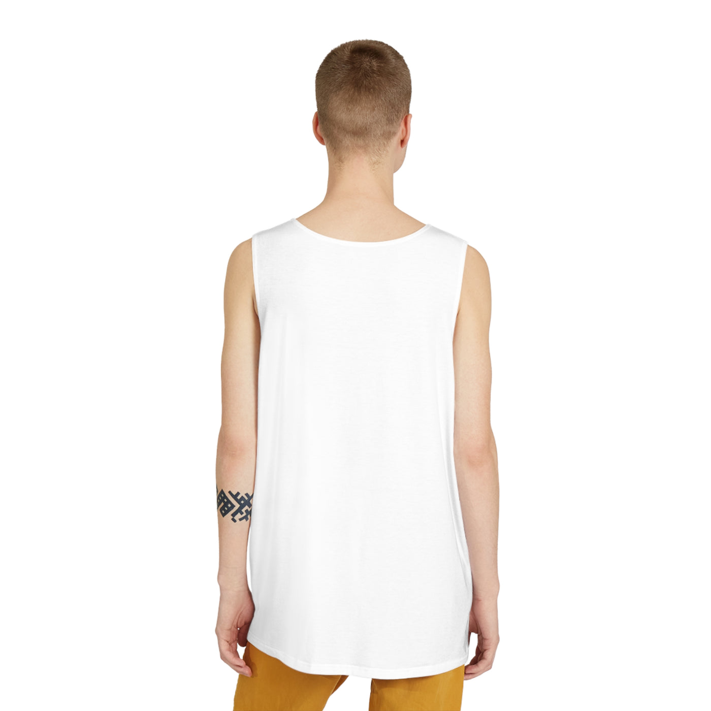 Dramatic Unicorn Men's Tank Top - Funny Graphic Tee for Casual Wear