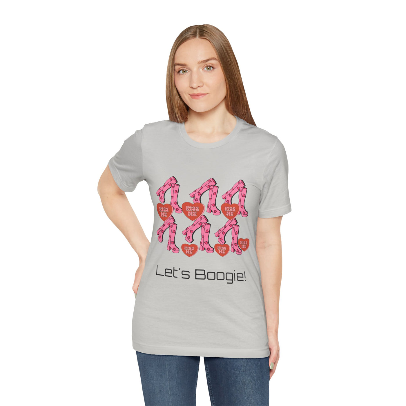 T-Shirt: Let's Boogie! | Jersey Fabric