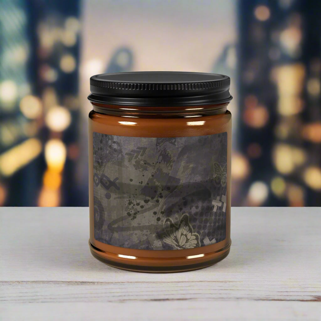 Jar Candle: Grunge Design | Anti-Valentine