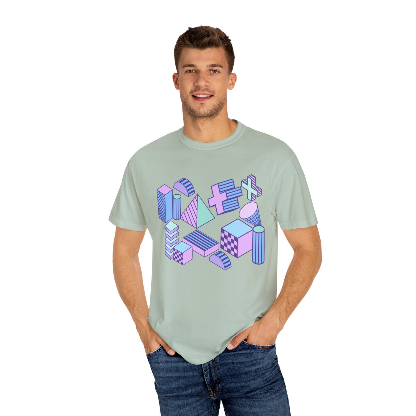 Men's T-Shirt: Geo Shapes