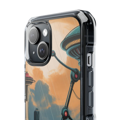 Phone Case: Futuristic Magnetic Phone Case | Unique Clear Impact Case, Modern Phone Accessories, Gift for Tech Lovers, Artistic Phone Cover, [...]