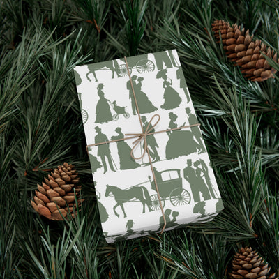 Wrapping Paper: Giddy Up | Victorian Inspired Design