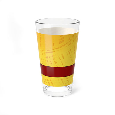 Mixing Glass: Fanart Straw hat 16oz Mixing Glass - Perfect for Cocktails & Smoothies