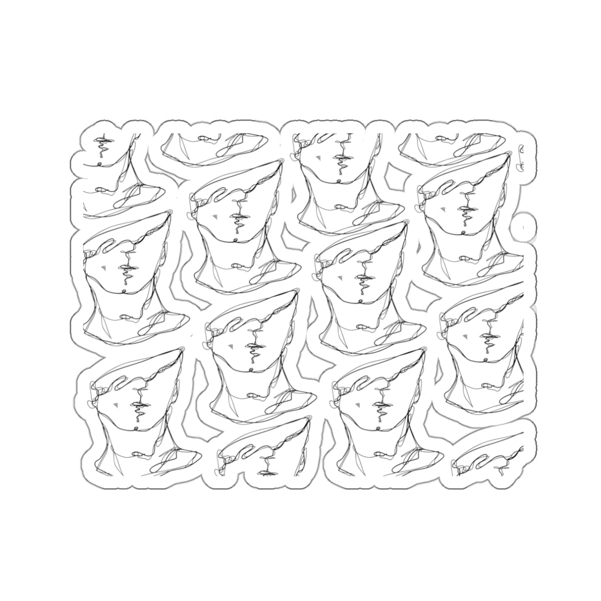 Die-Cut Stickers: Artsy Sticker Design