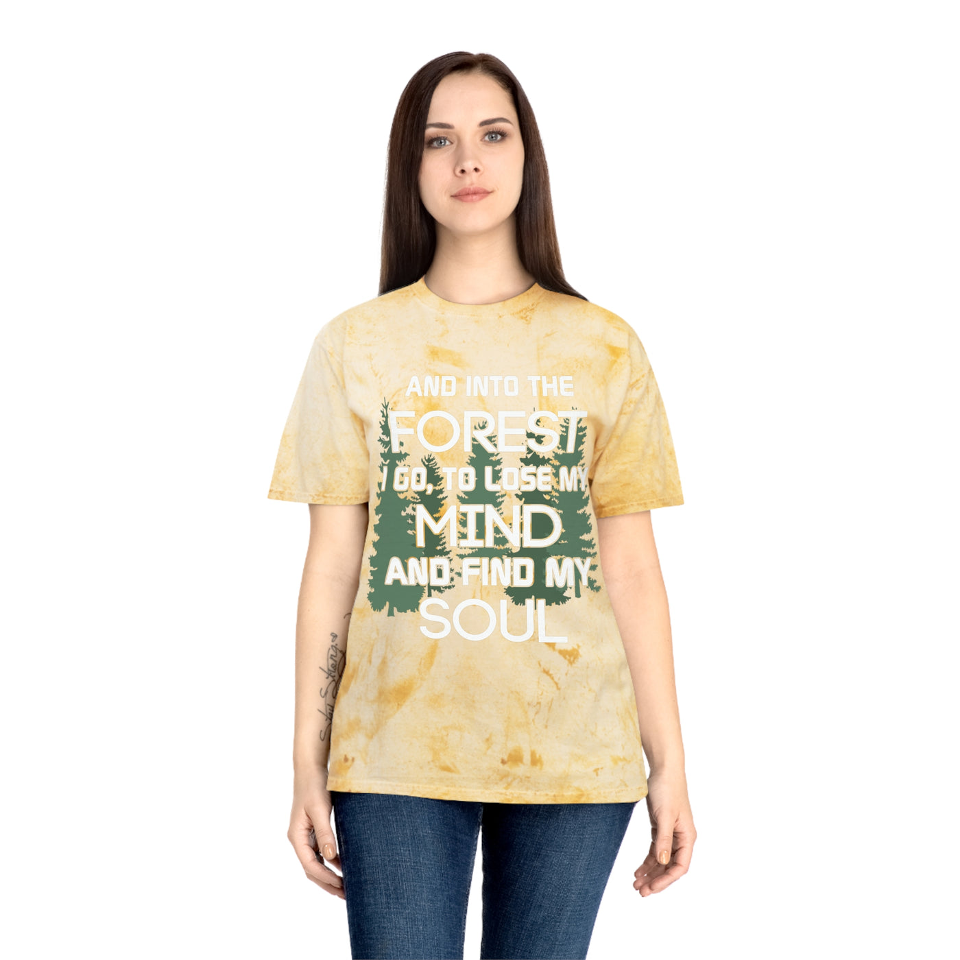 T-Shirt: High Chance of Forest Bathing | Men's Color Blast Style