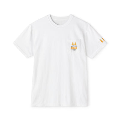 T-Shirt: Working on Six Pack Pocket Tee