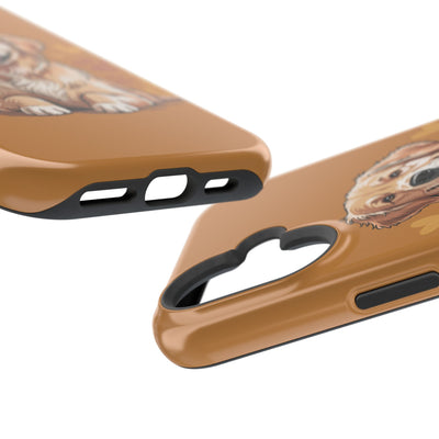 Dog Lover Magnetic Phone Case, Cute Pet Cases for iPhone, Dog-themed Phone Covers, Golden Retriever Case, Gifts for Dog Owners